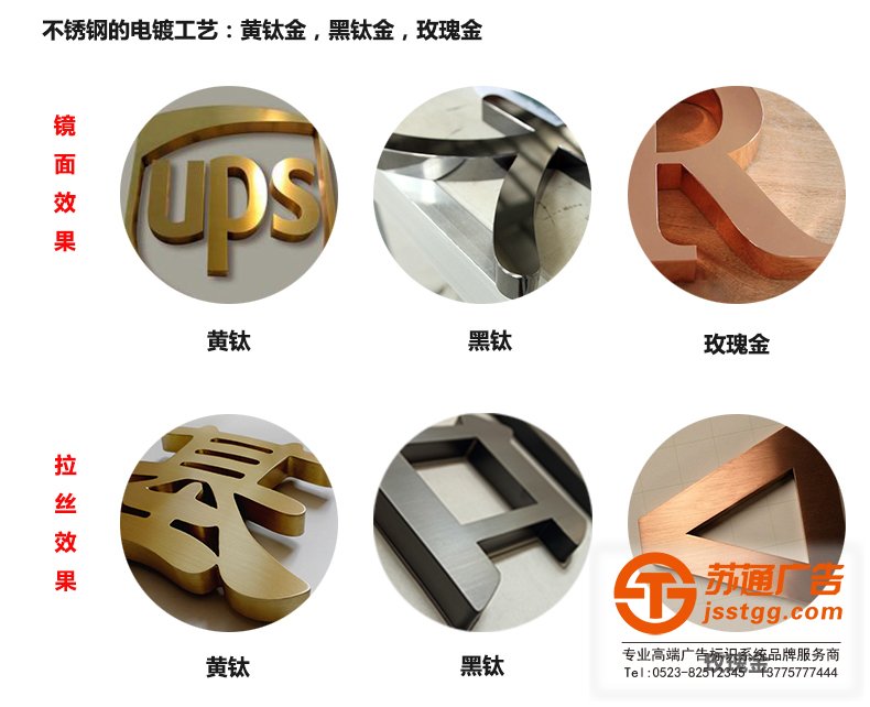 不銹鋼發光字